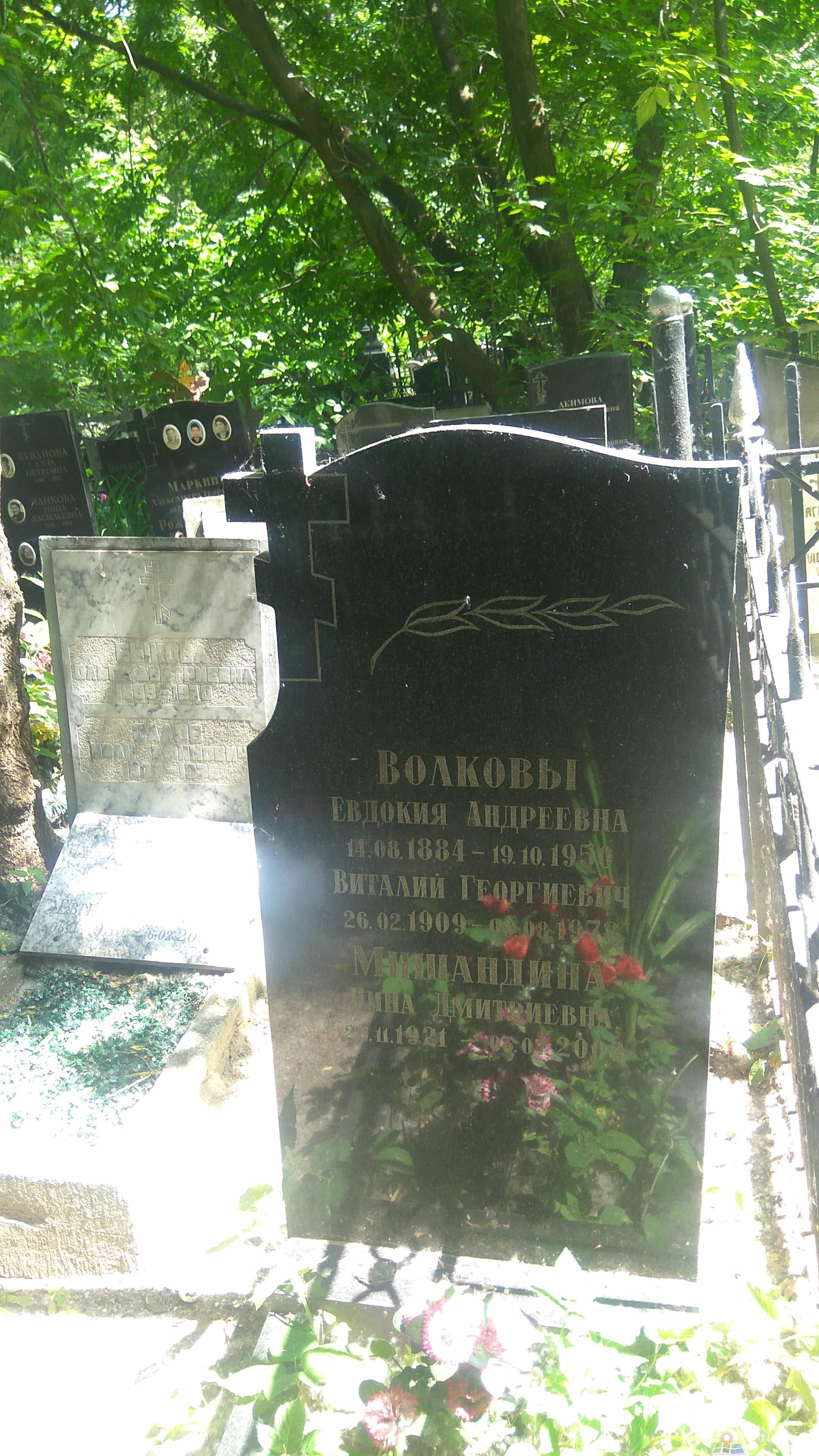 Волкова Евдокия Андреевна