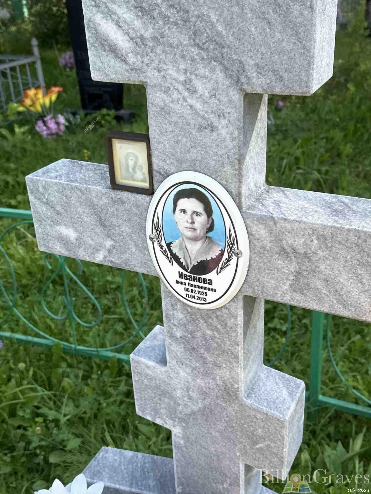 Иванова Анна Павлиновна