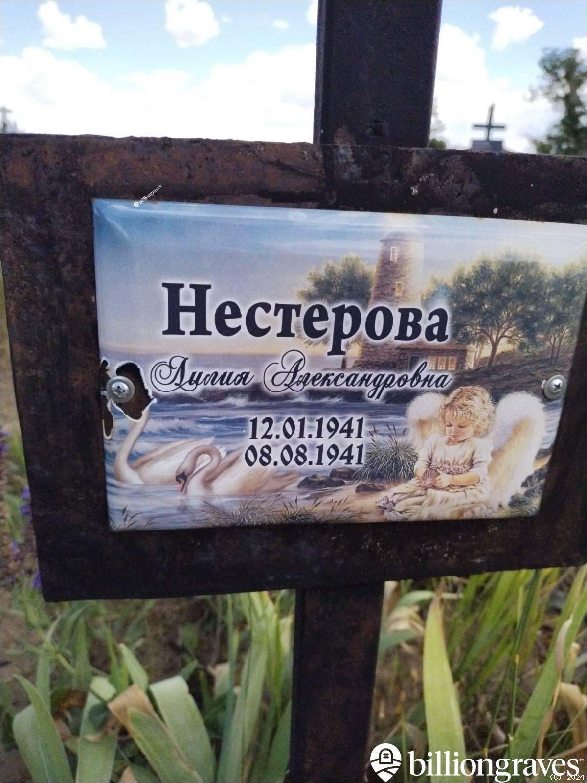 Нестерова Лилия Александровна