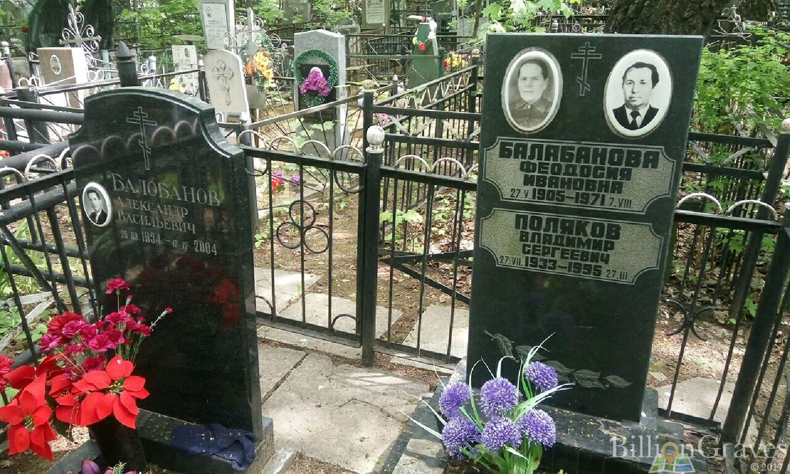 Балабанова Феодосия Ивановна