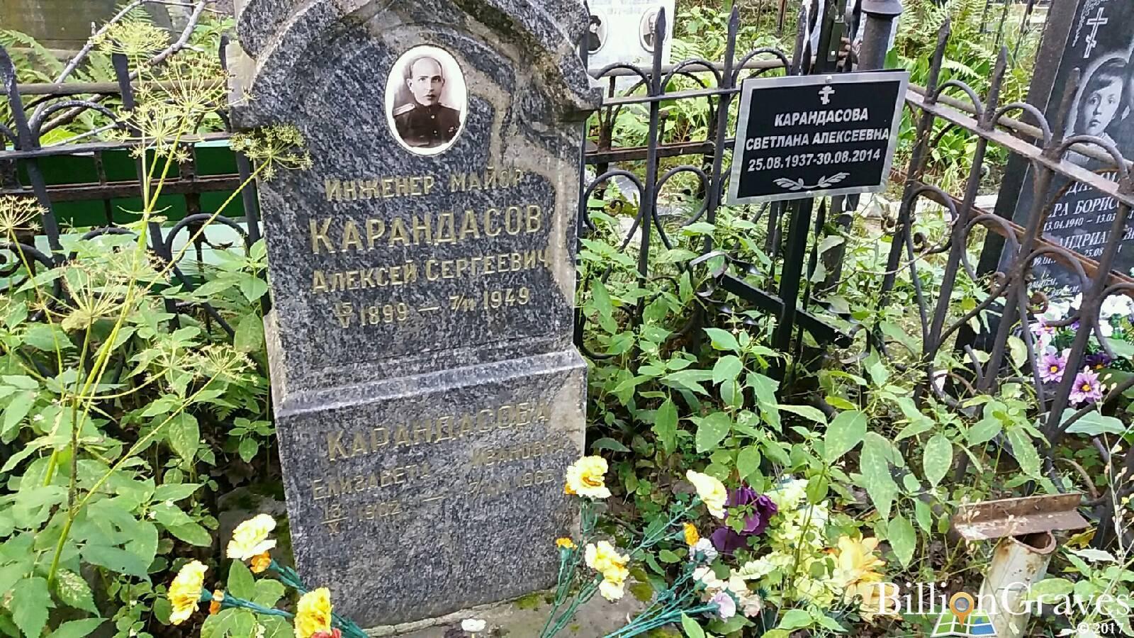 Карандасова Елизавета Ивановна