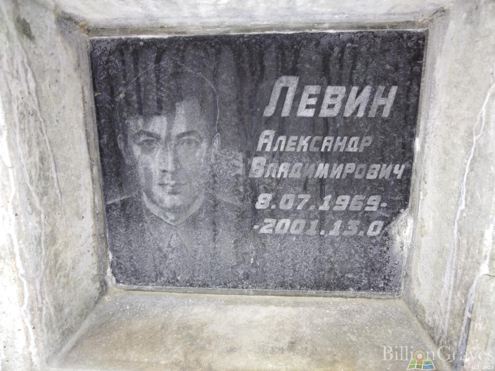 Левин Александр Владимирович