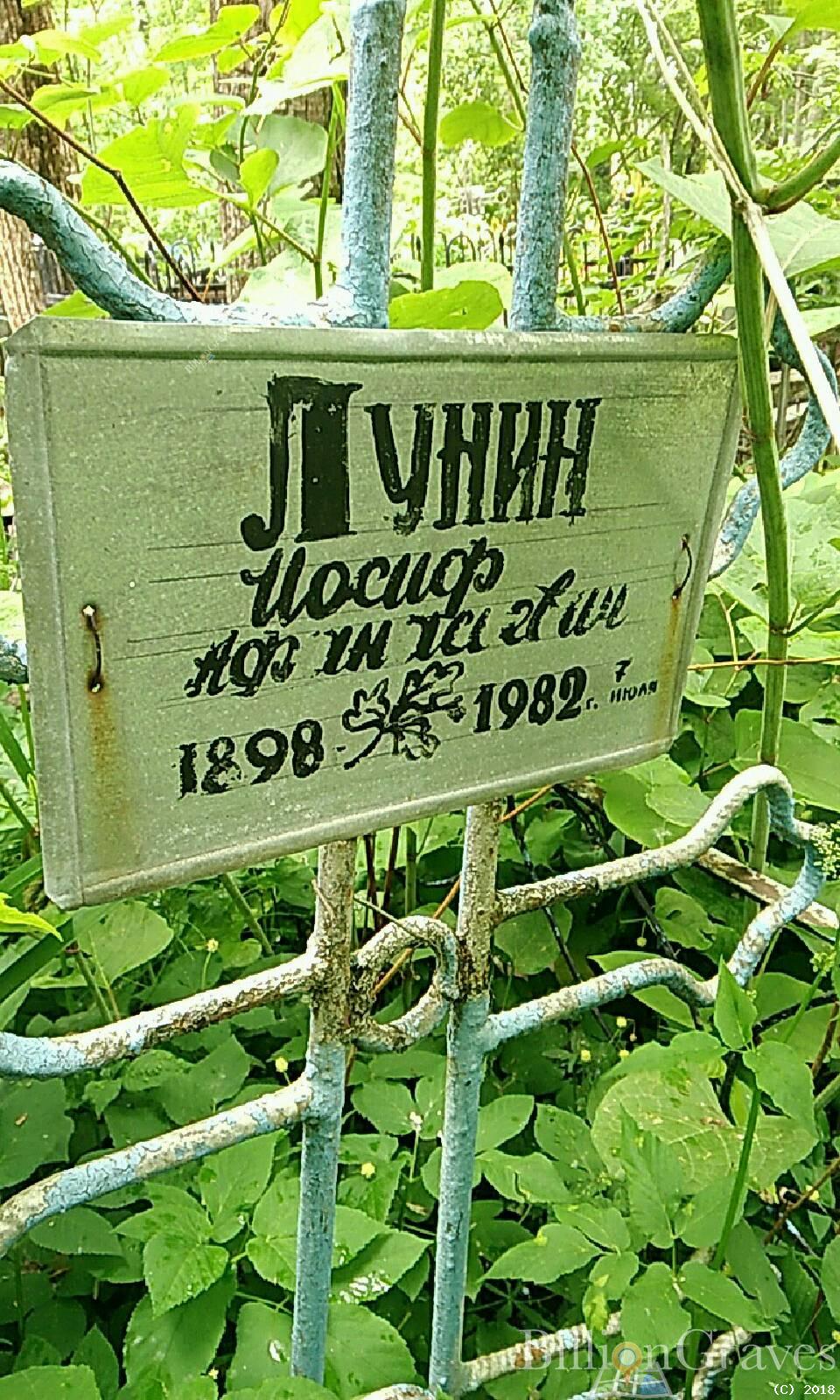 Лунин Иосиф Афанасьевич