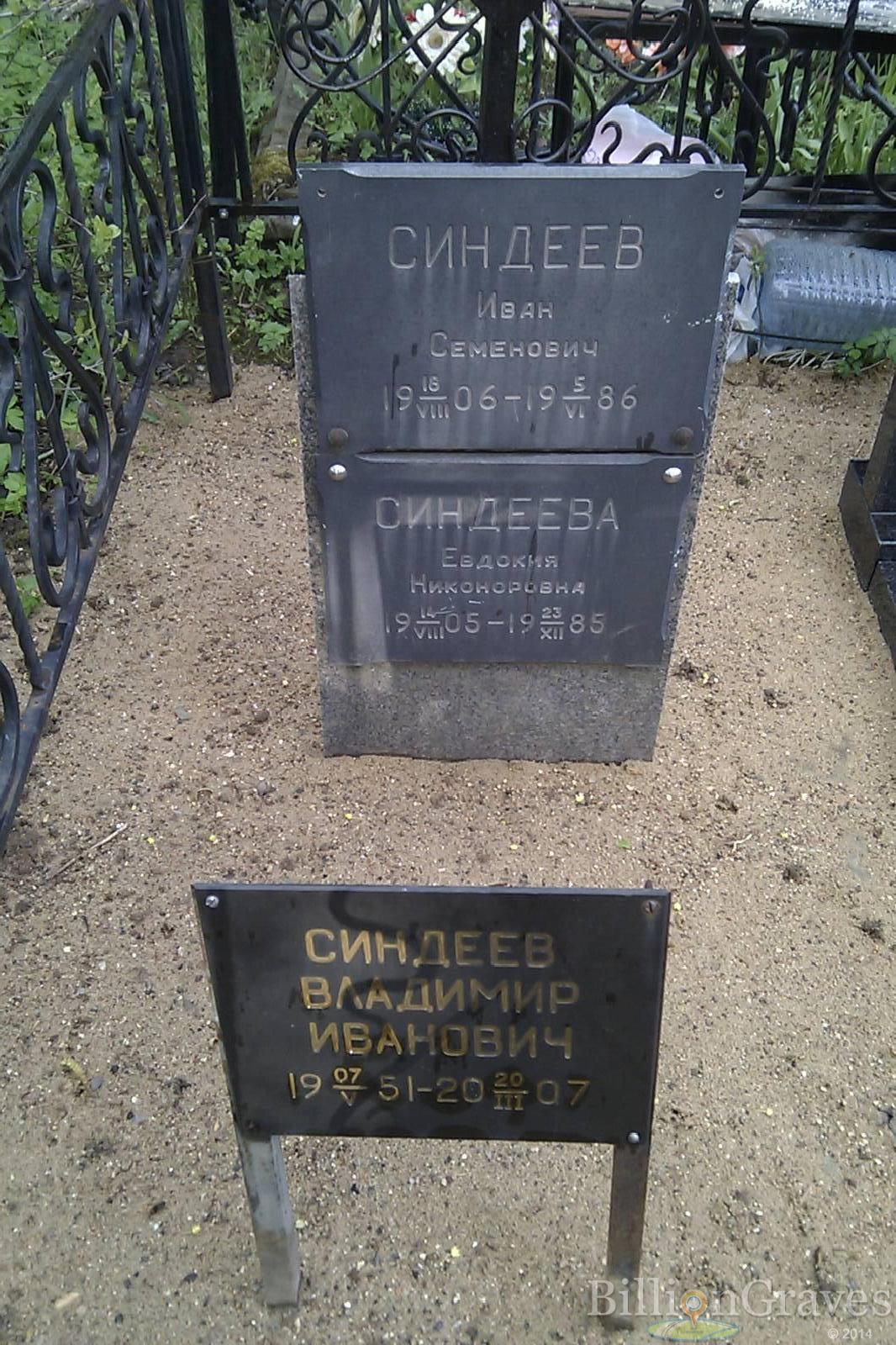Синдеев Владимир Иванович