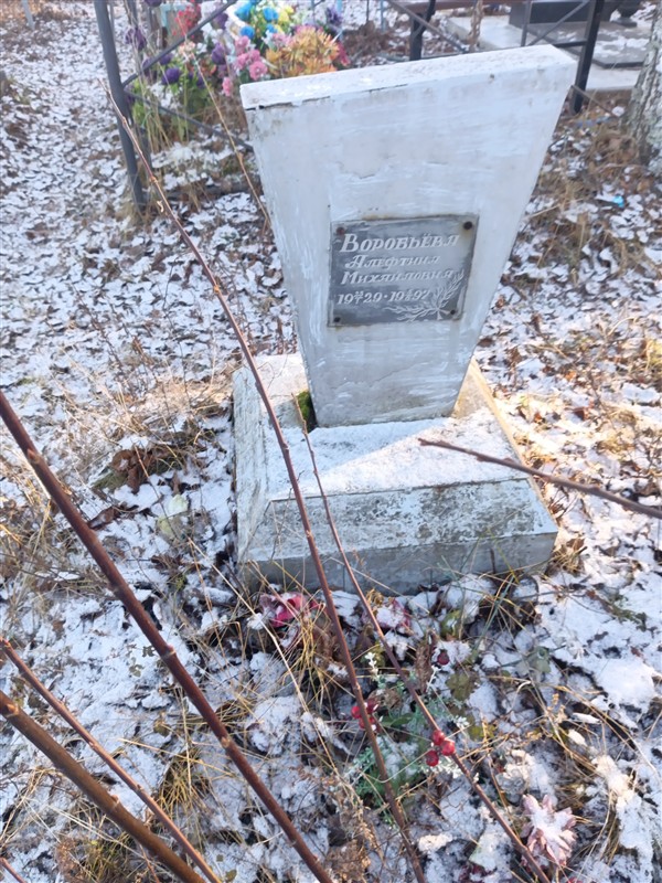 Воробьева Алефтина Михайловна