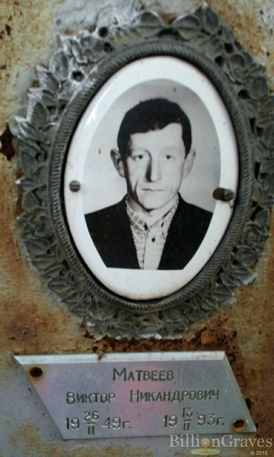 Матвеев Виктор Никандрович