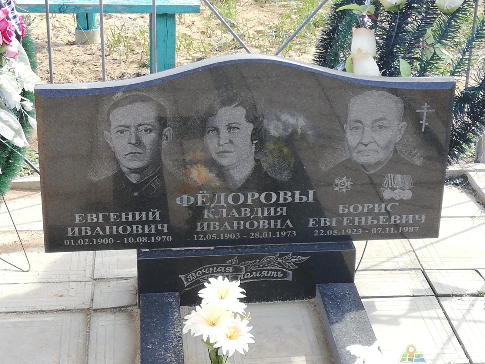 Фёдоров Борис Евгеньевич