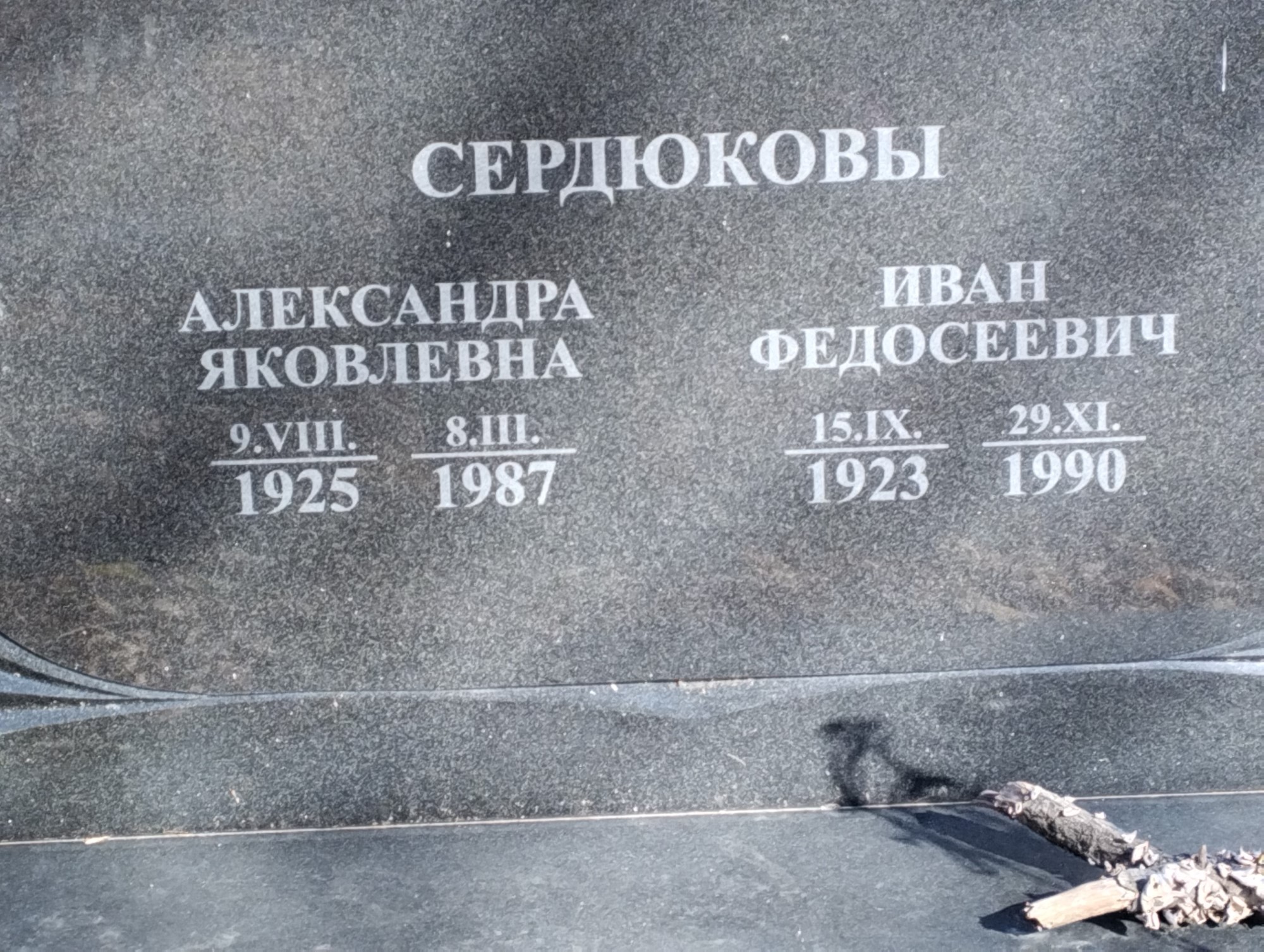 Сердюков Иван Федосеевич