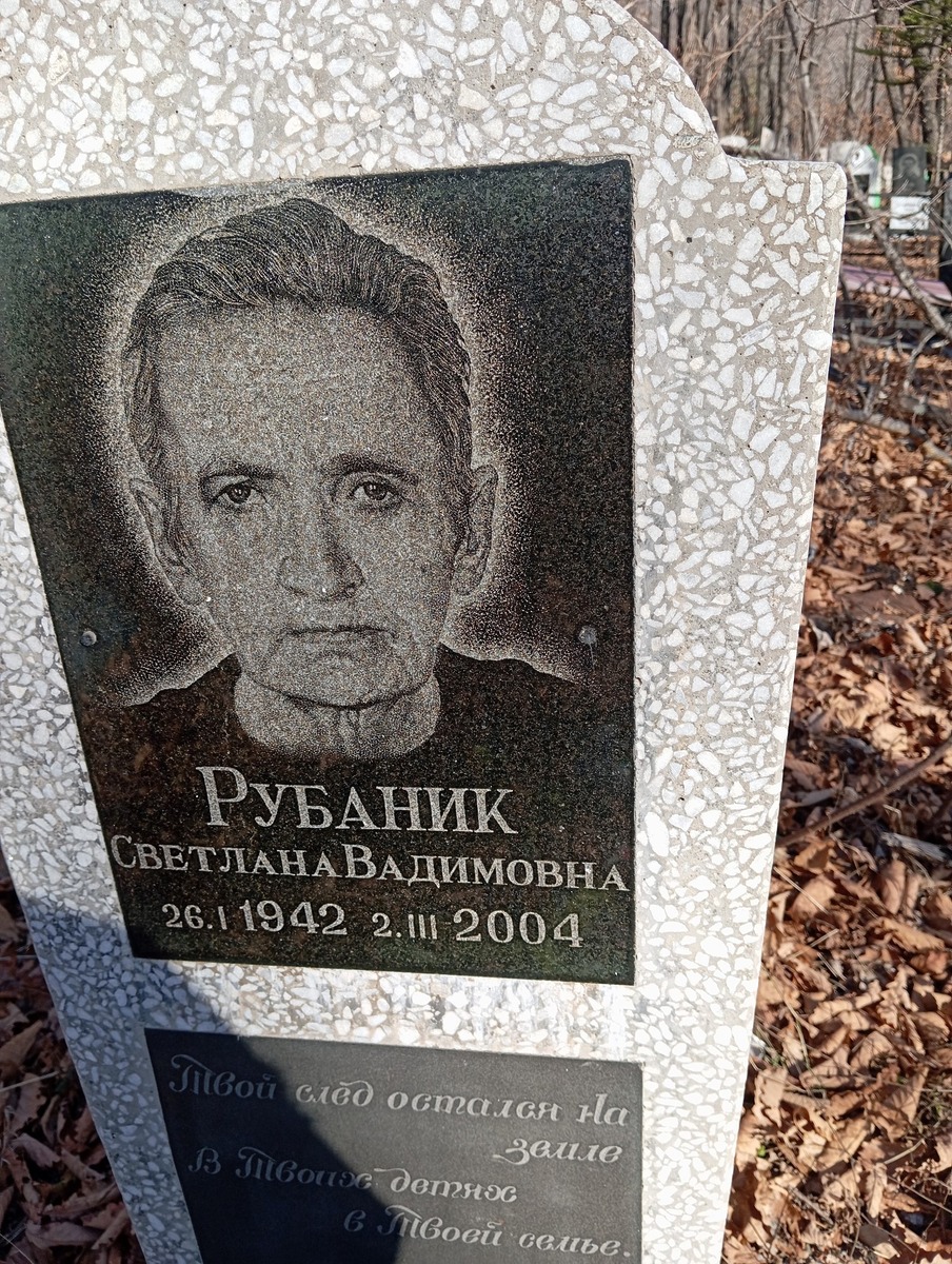 Рубаник Светлана Вадимовна