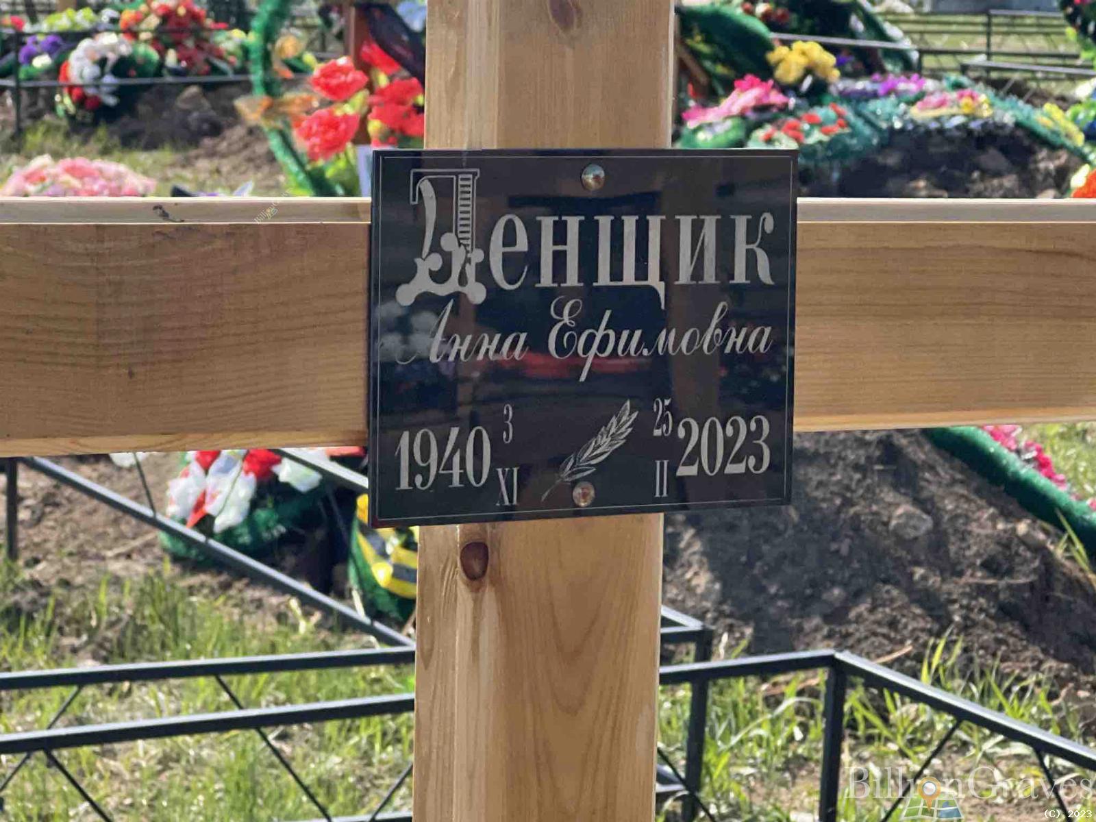 Денщик Анна Ефимовна