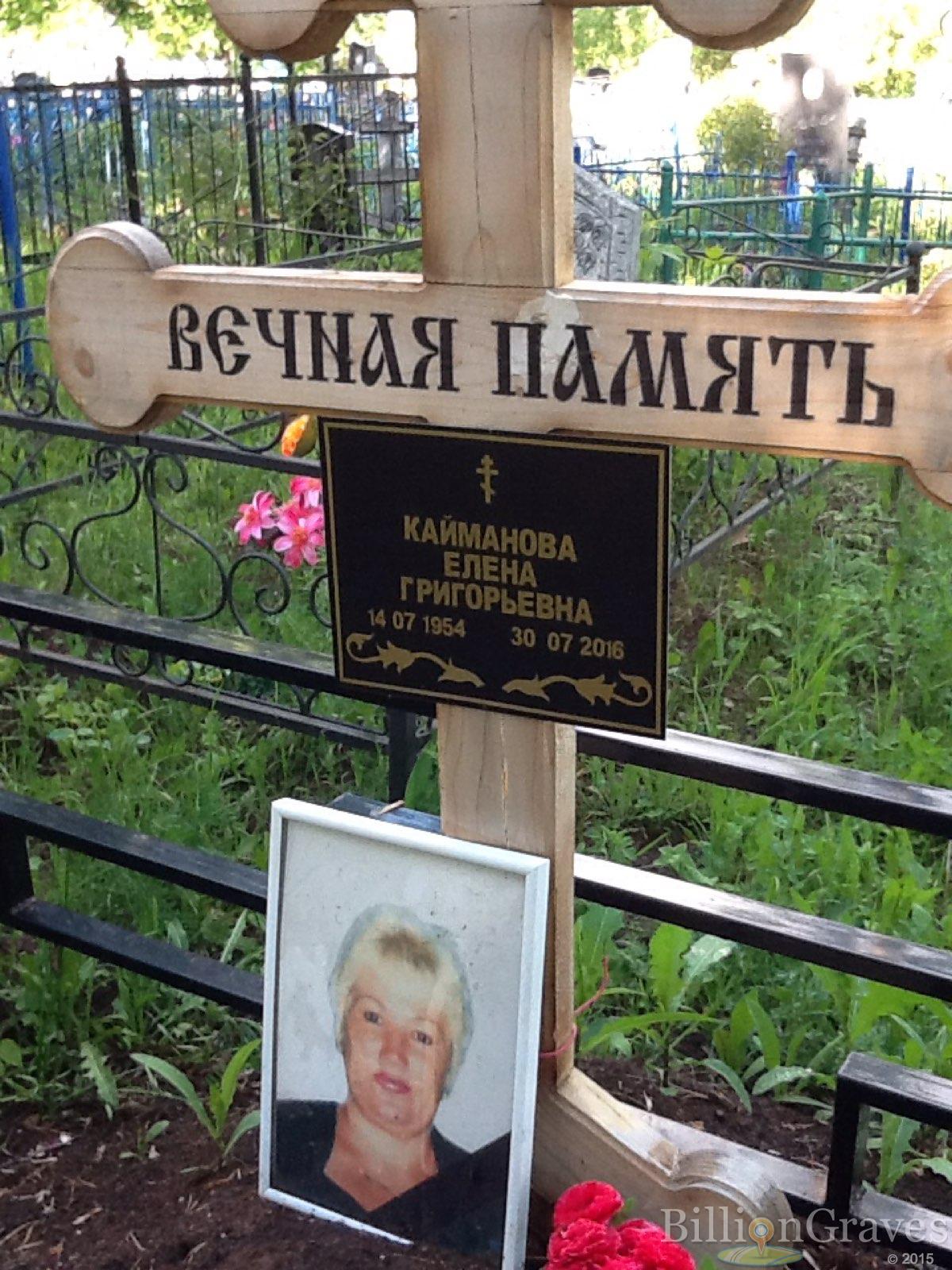 Кайманова Елена Григорьевна