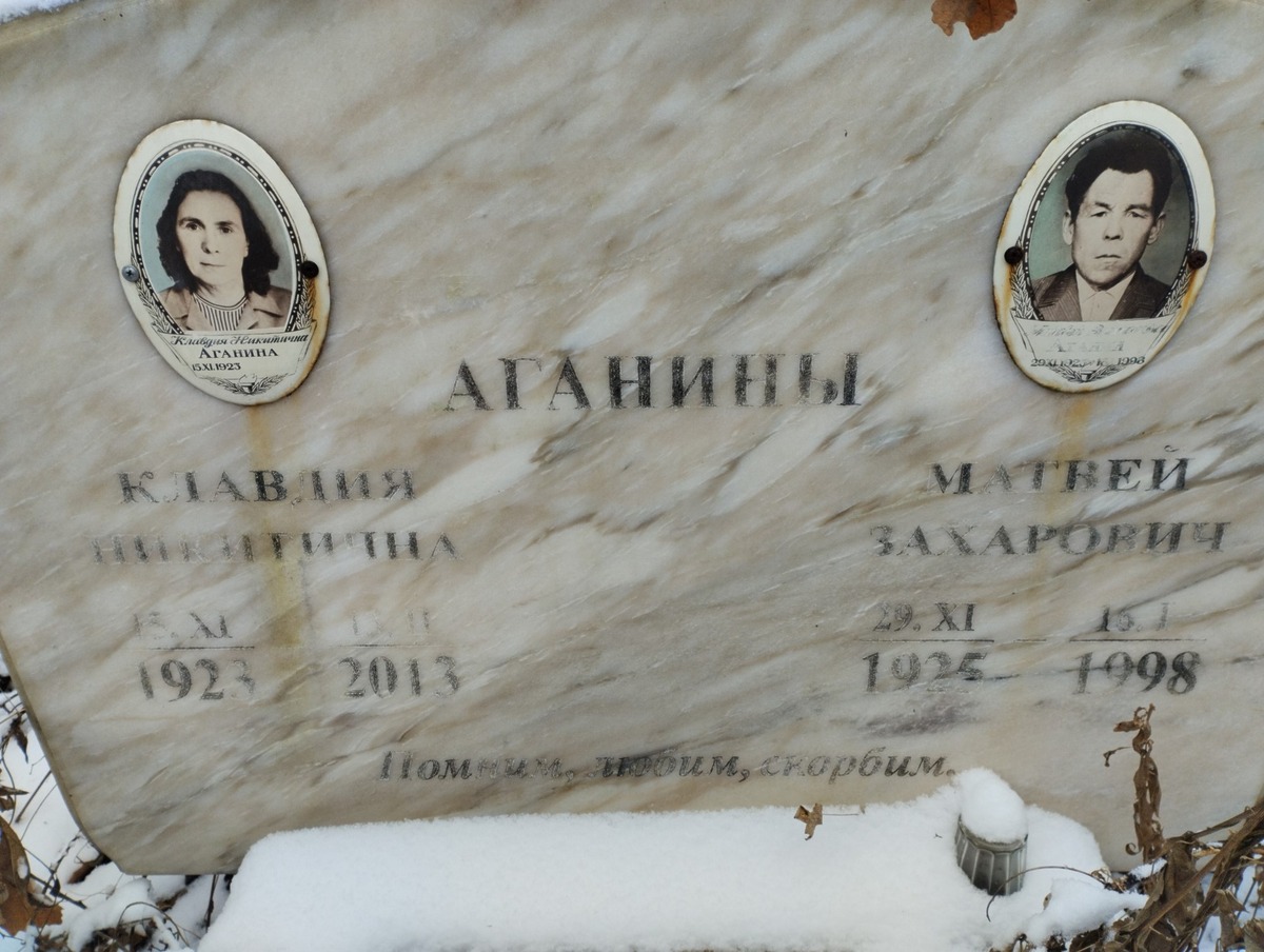 Аганин Матвей Захарович