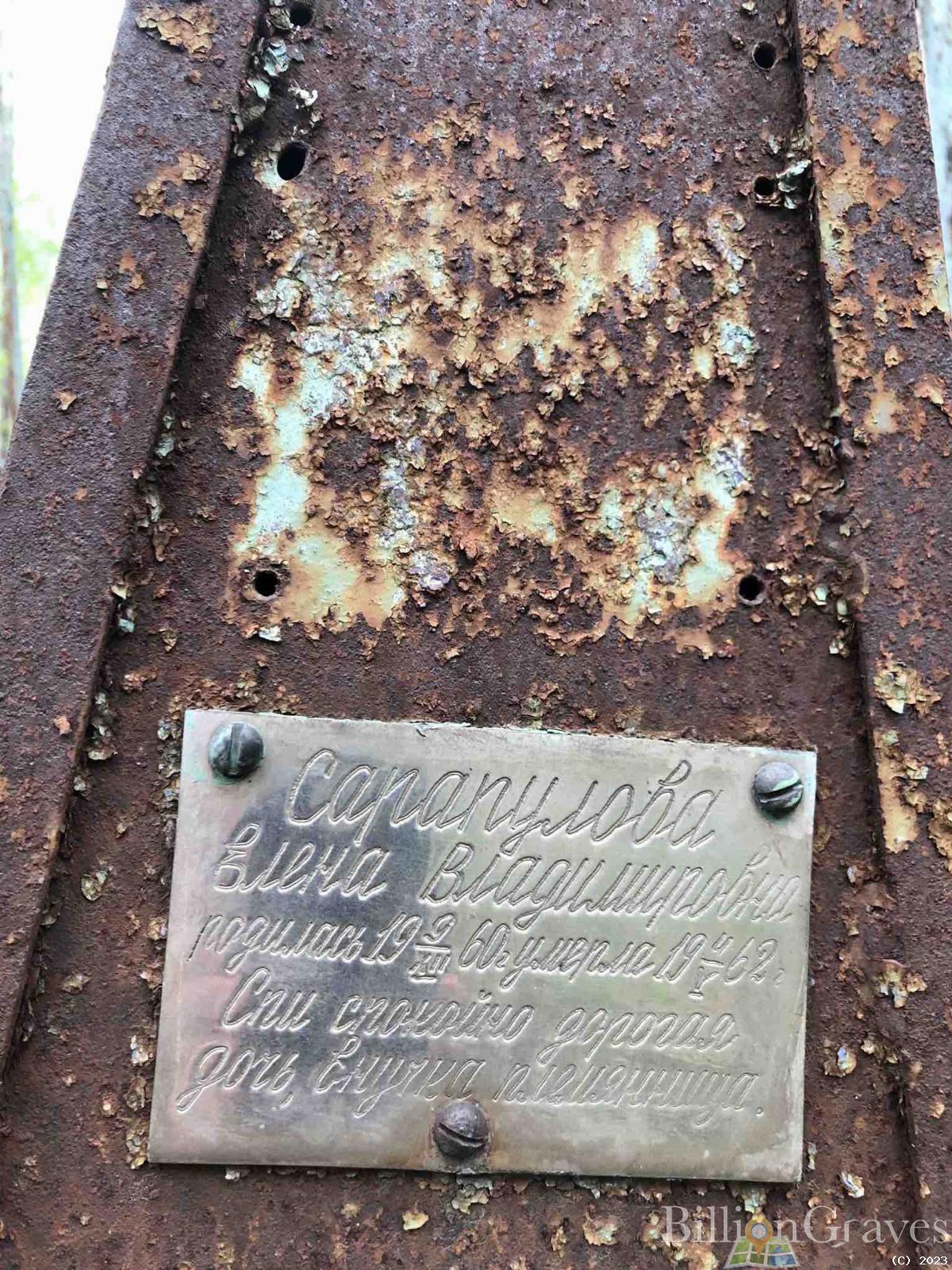 Сарапулова Елена Владимировна