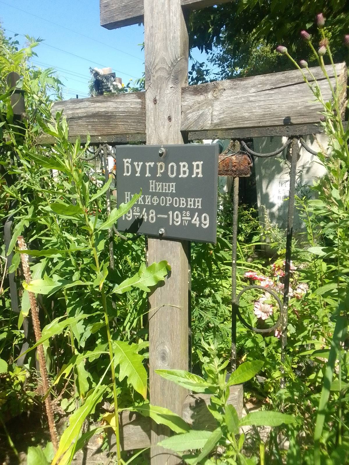 Бугрова Нина Никифоровна