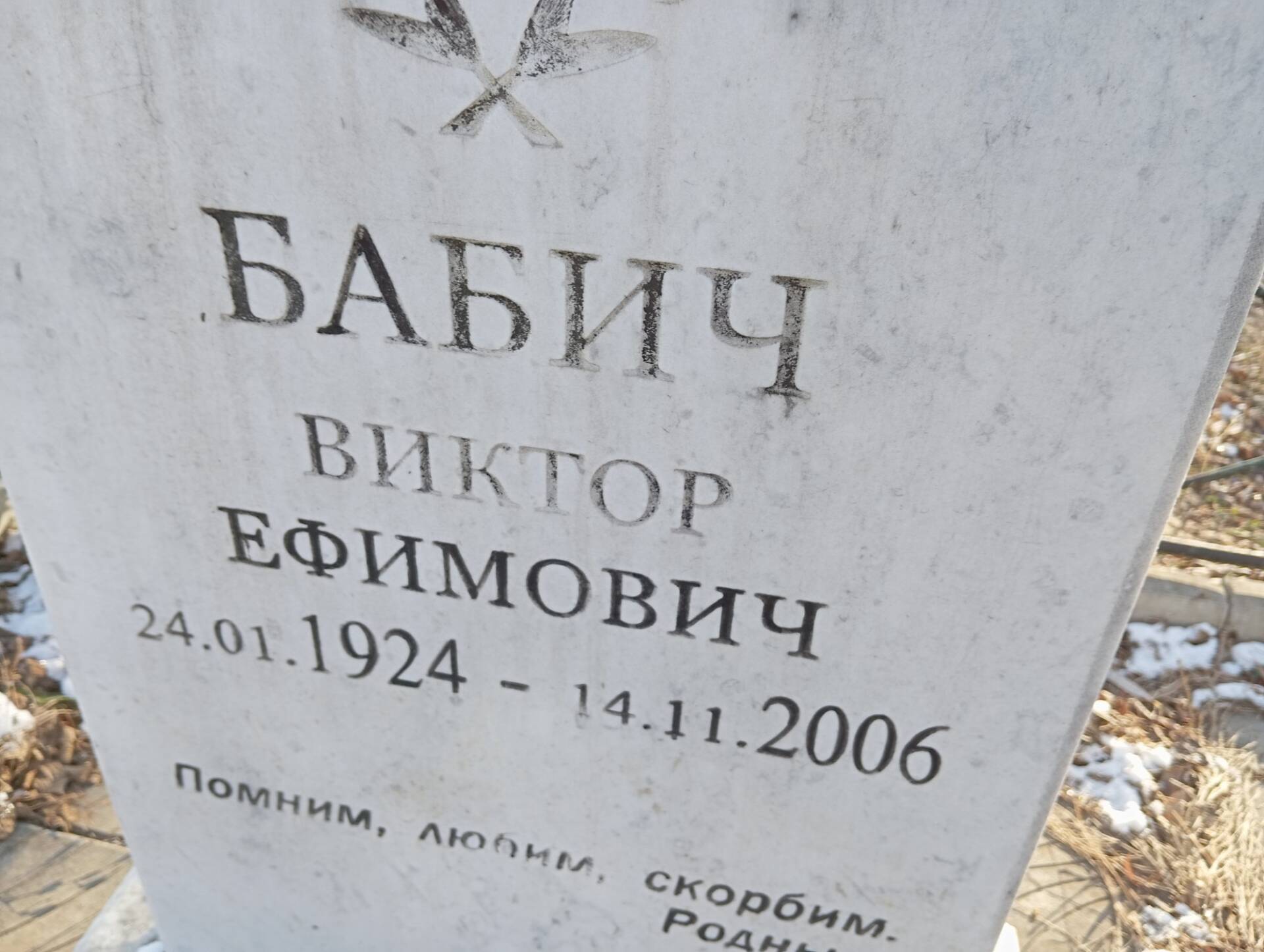 Бабич Виктор Ефимович