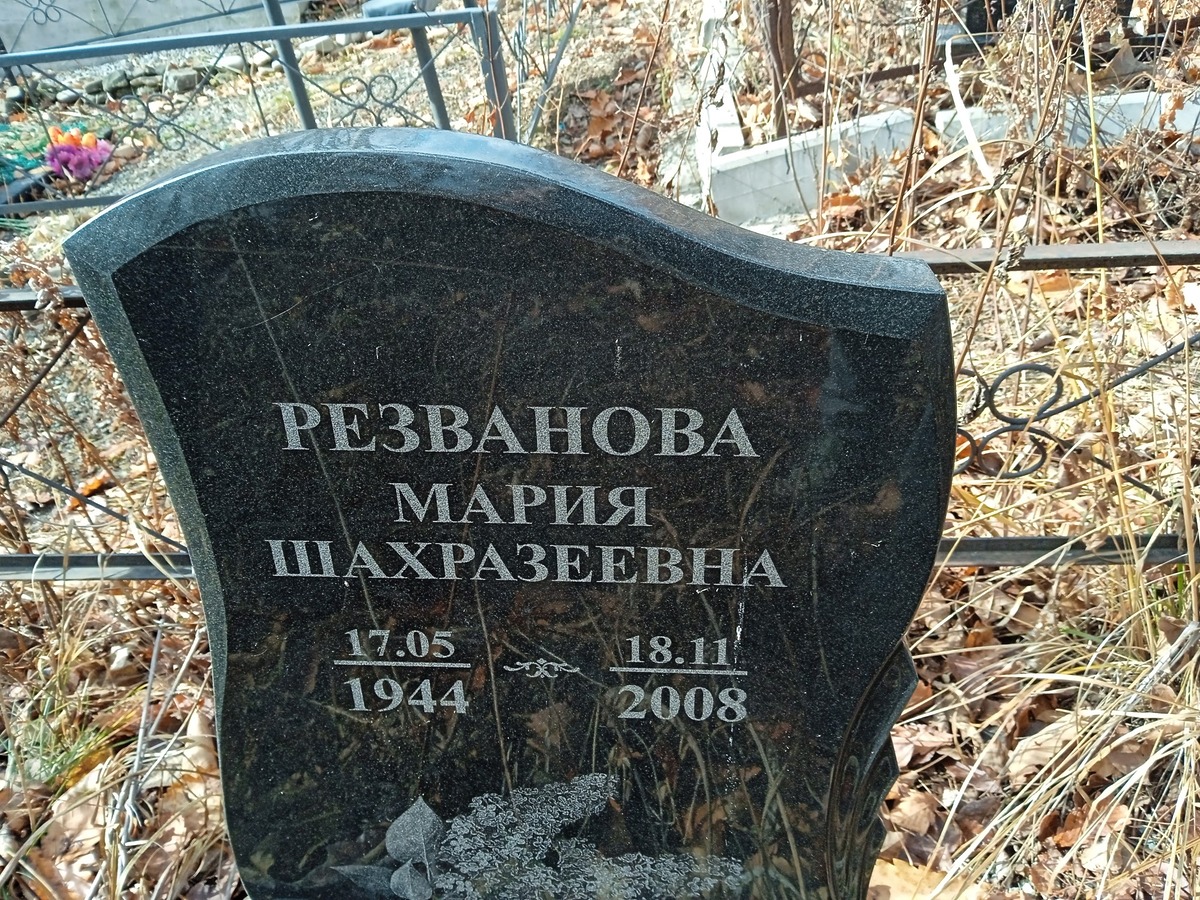 Резванова Мария Шахразеевна