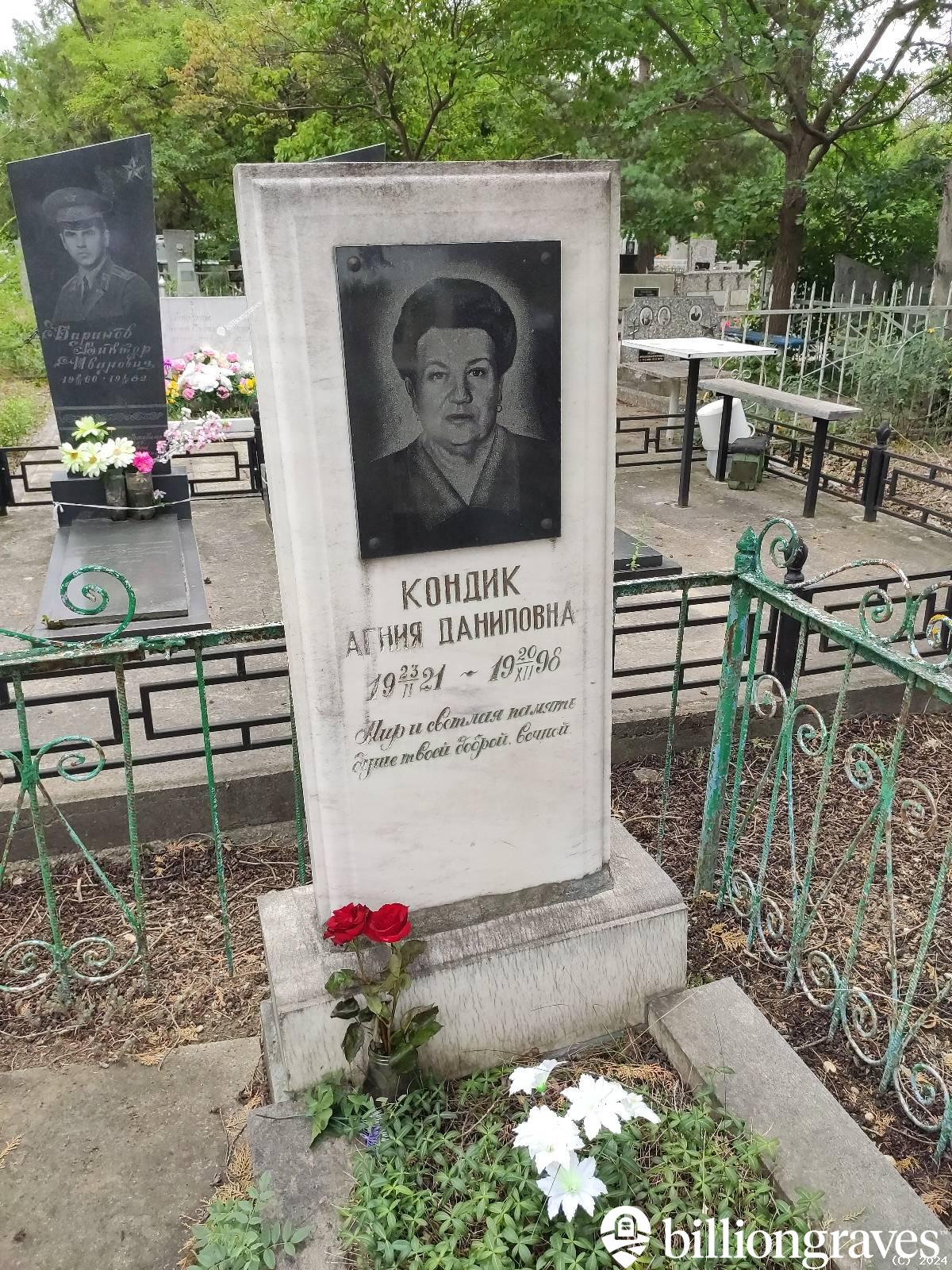 Кондик Агния Даниловна