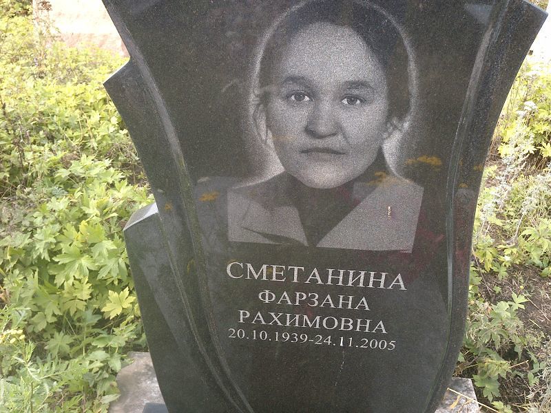 Фарзана Сметанина Рахимовна
