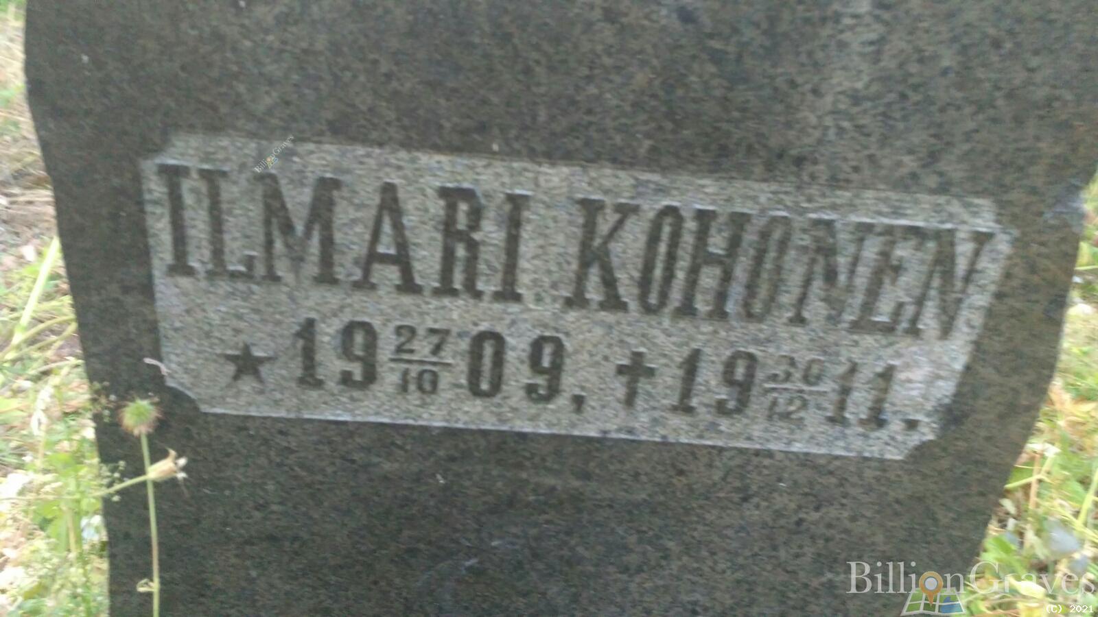 Kohonen Ilmari