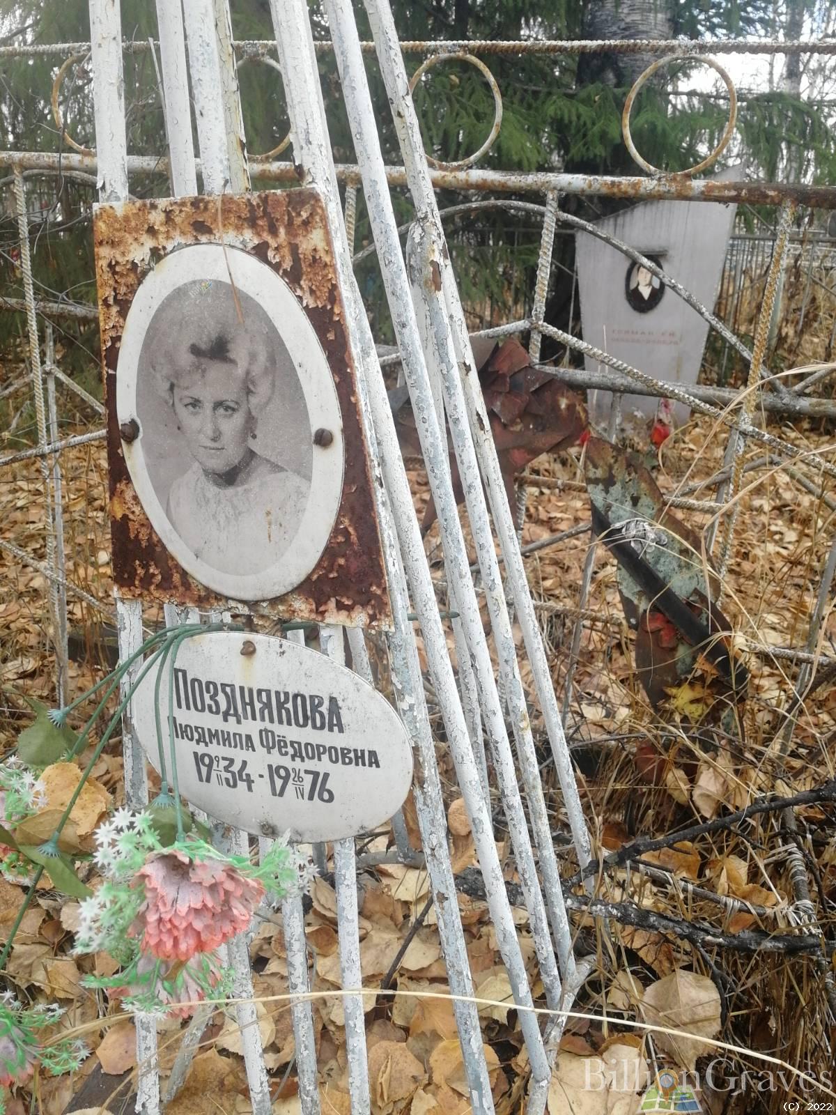 Позднякова Людмила Федоровна