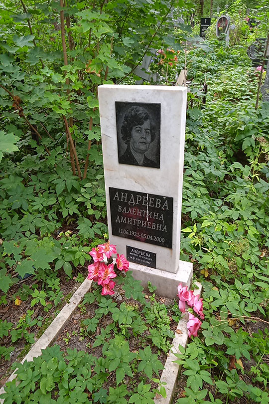 Андреева Валентина Дмитриевна