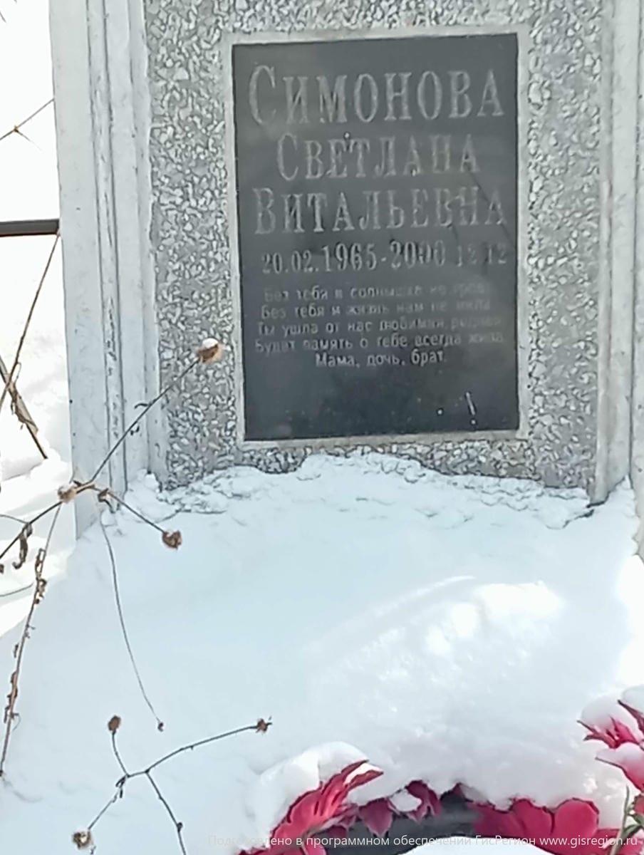 Симонова Светлана Витальевна