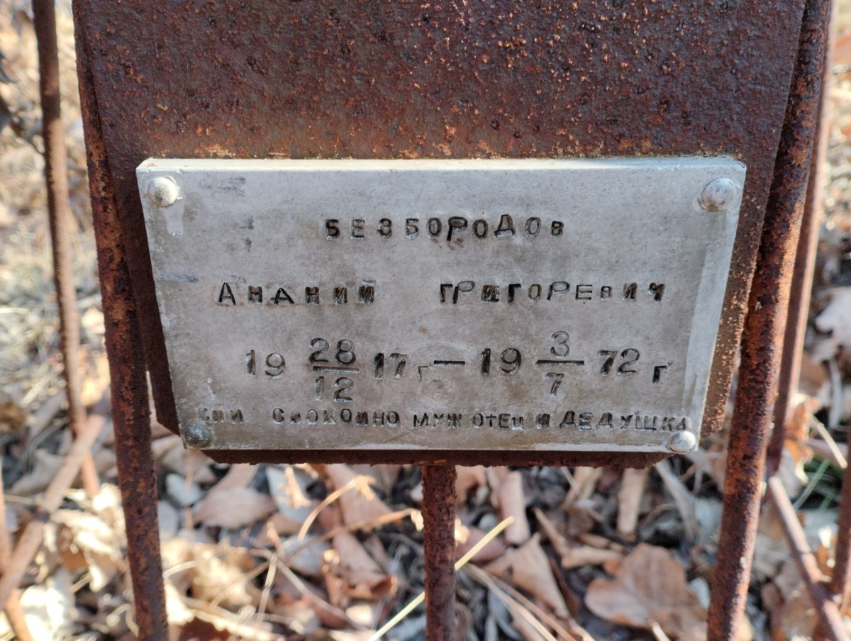 Безбородов Ананий Григорьевич
