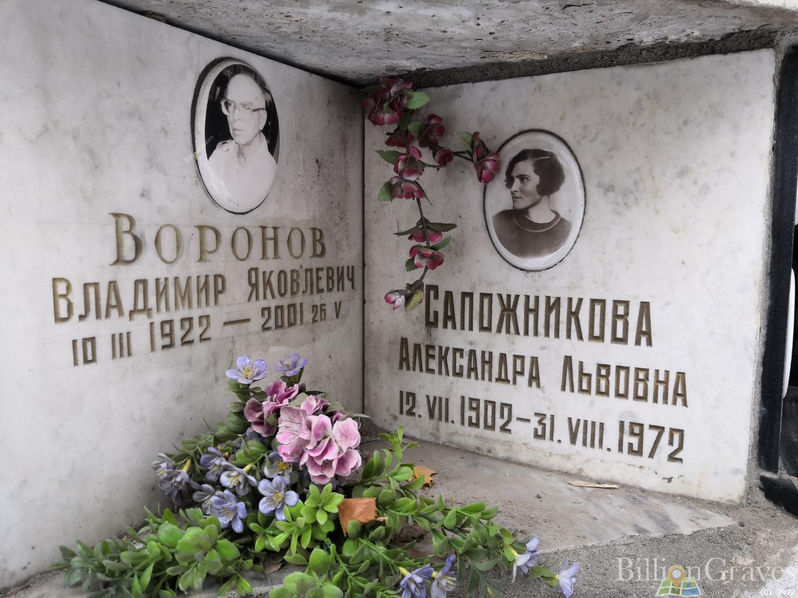 Воронов Владимир Яковлевич