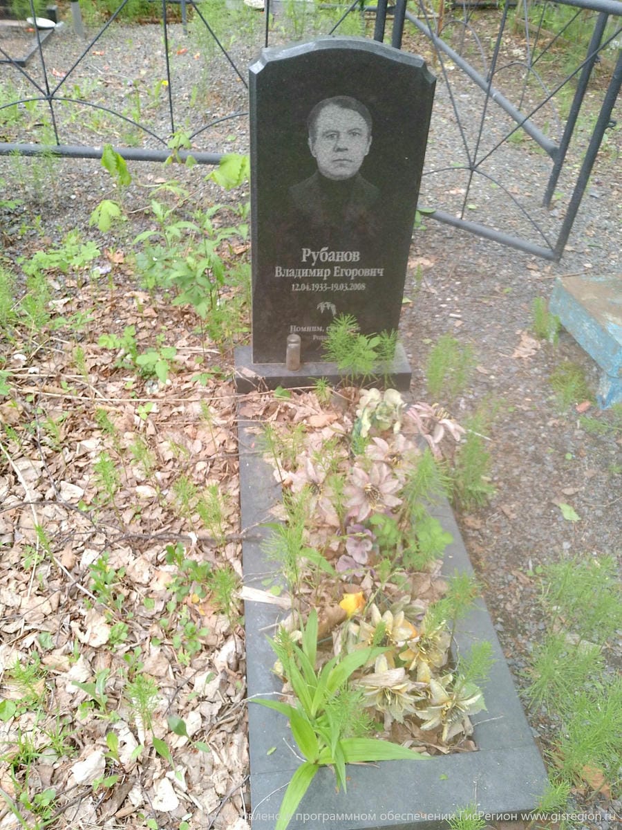 Рубанов Владимир Егорович