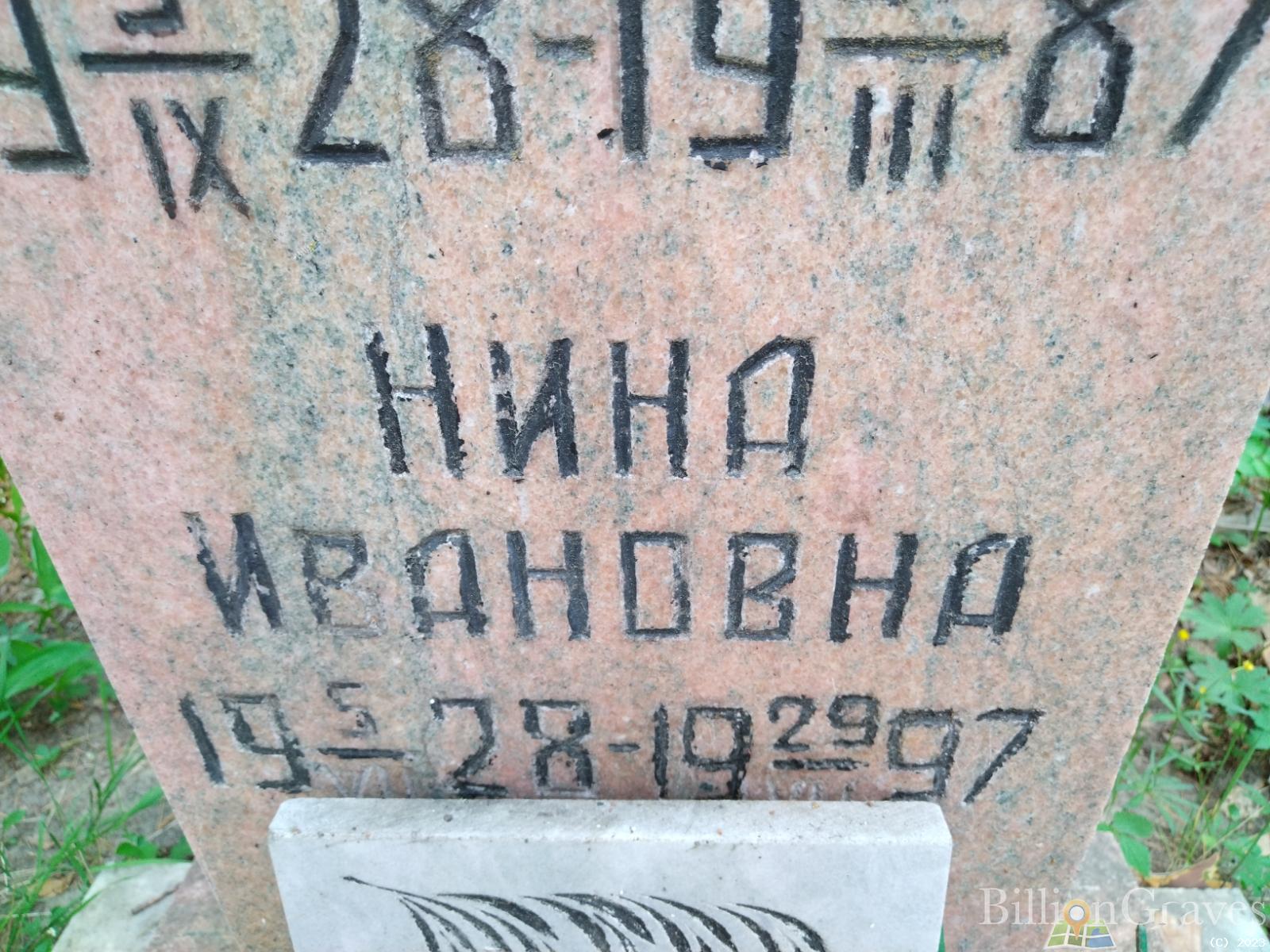 Яковлева Нина Ивановна