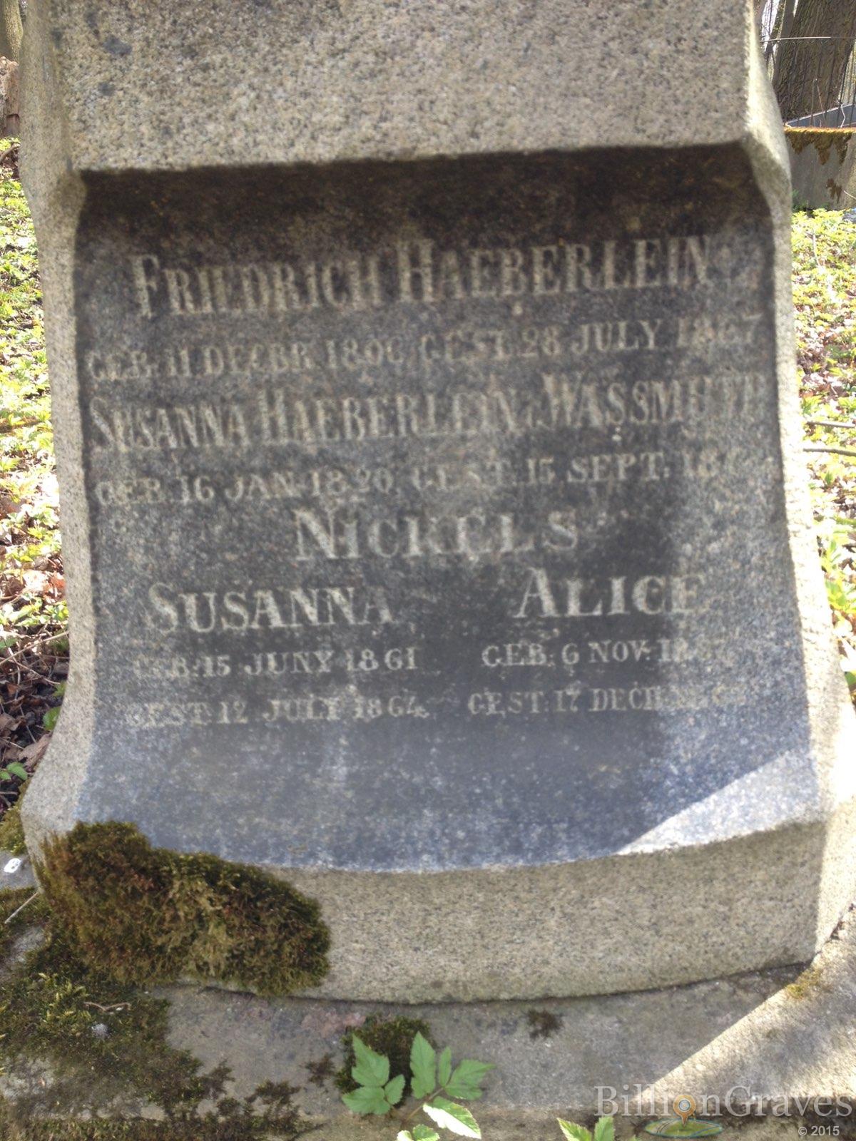 Haeberlein Susanna