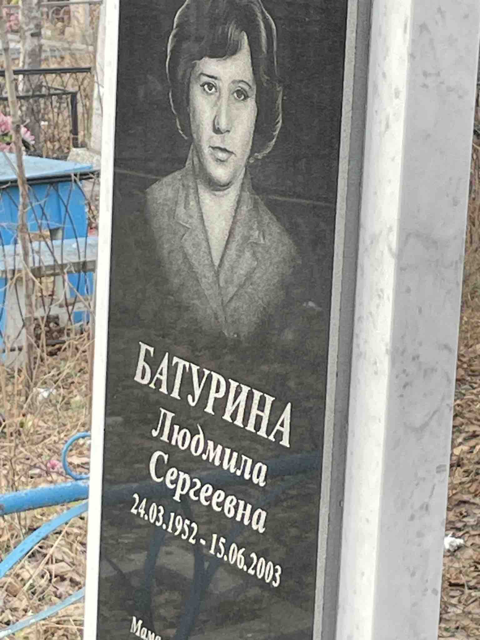 Батурина Людмила Сергеевна
