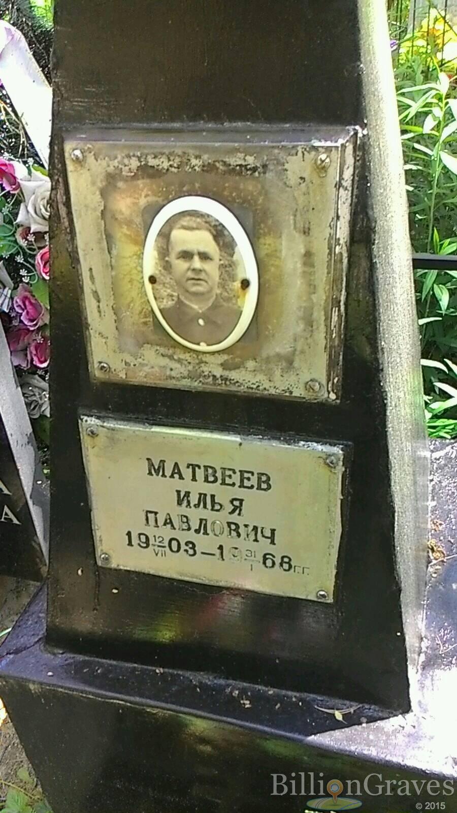 Матвеев Илья Павлович