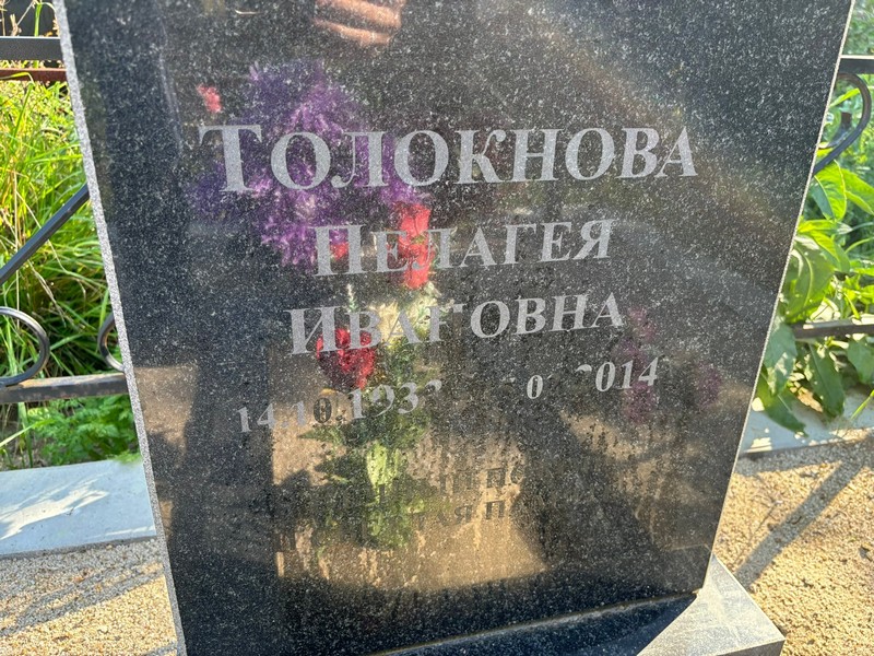 Толокнова Пелагея Ивановна