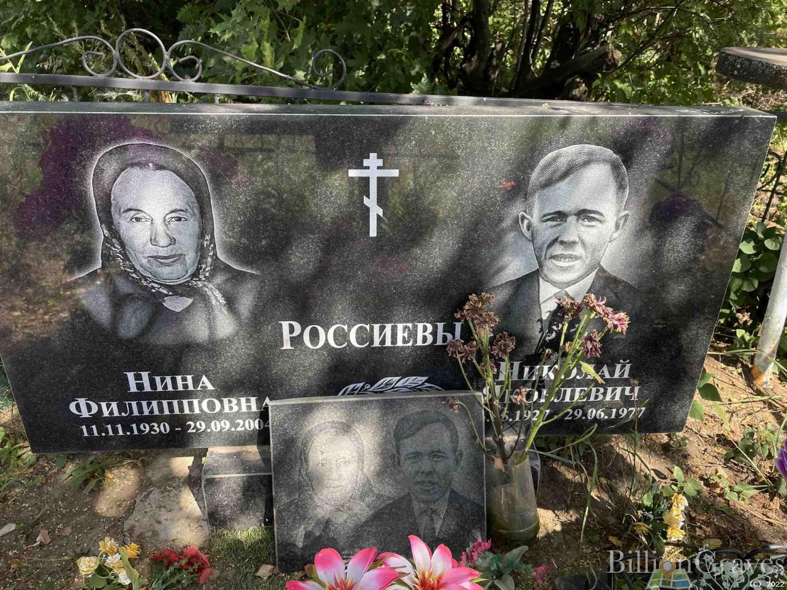 Россиева Нина Филипповна