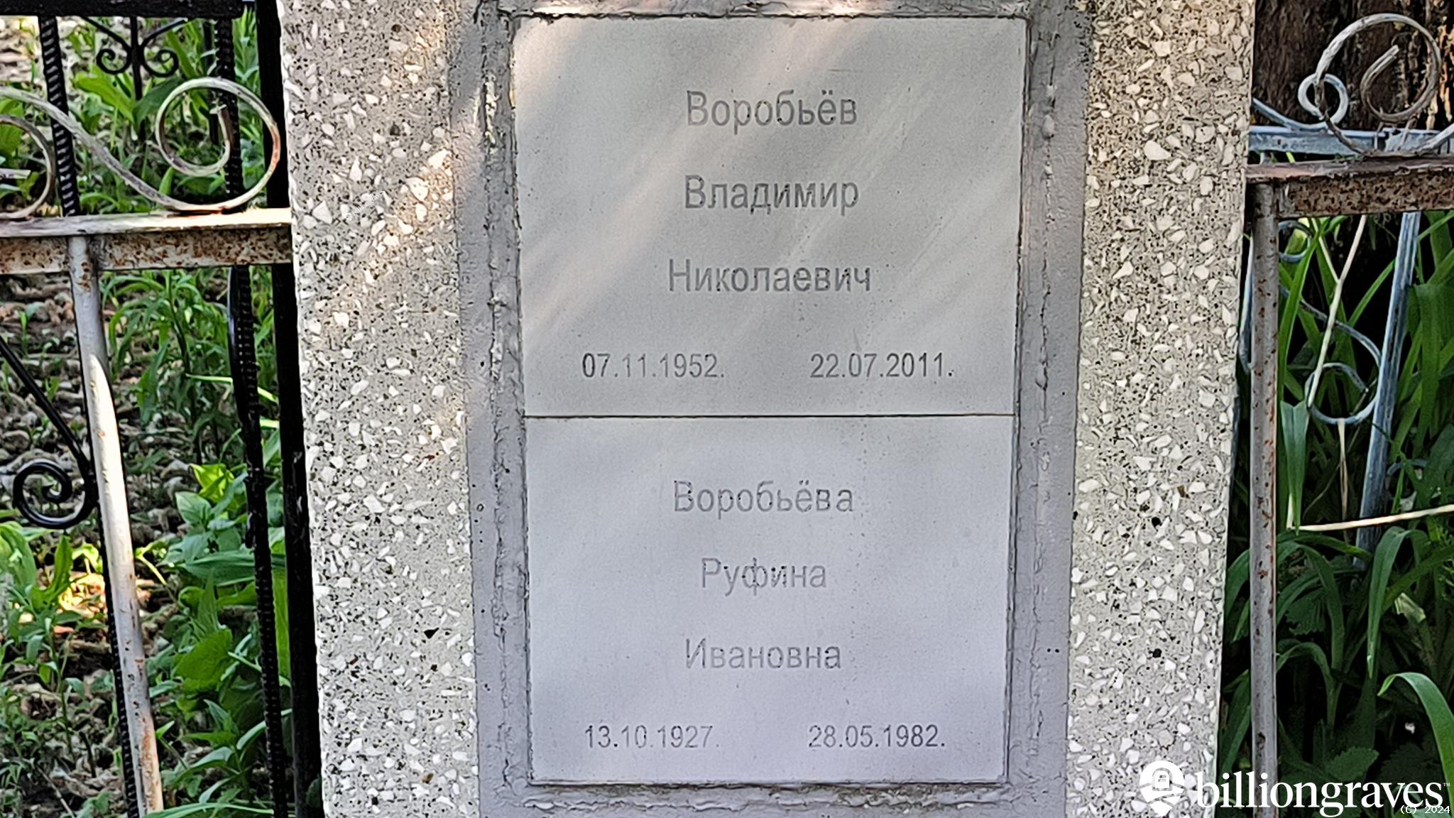 Воробьёв Владимир Николаевич
