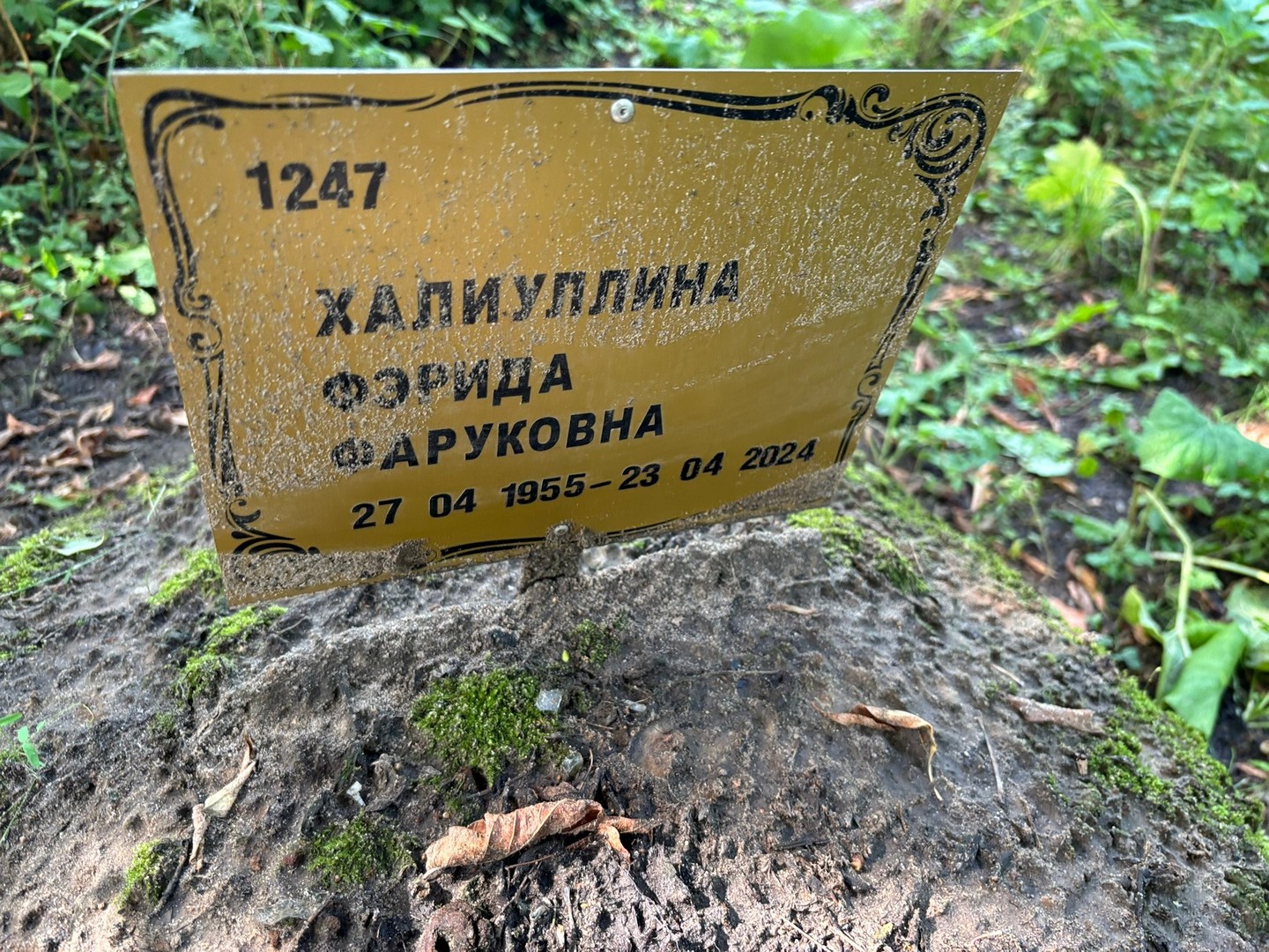 Фэрида Халиуллина Фаруковна