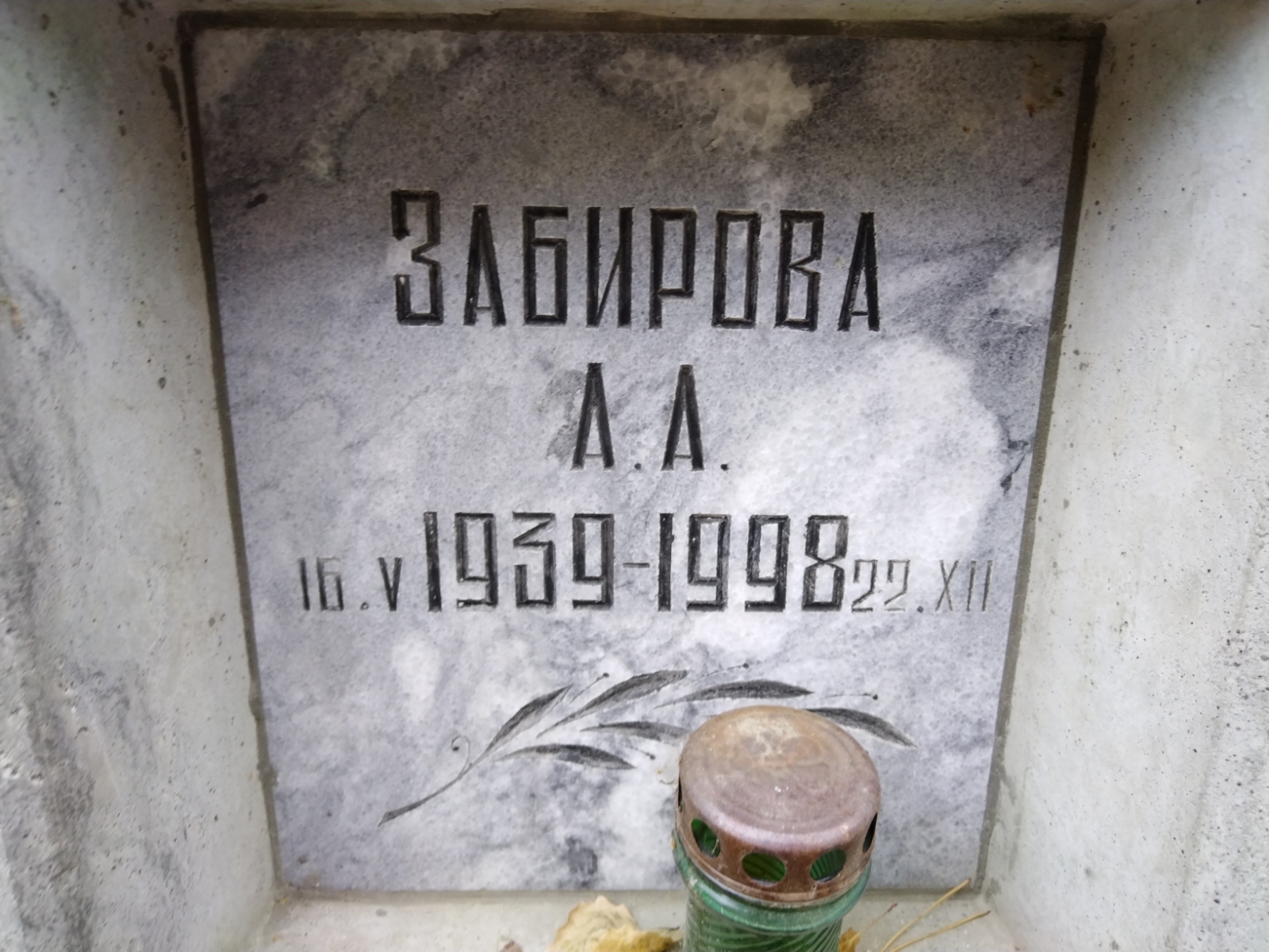 Забирова А. А.