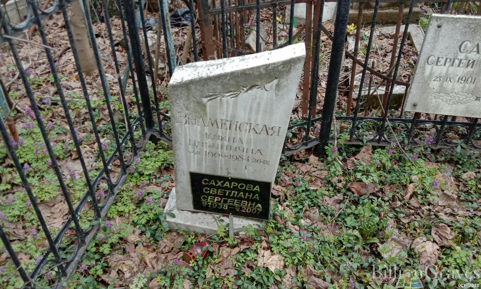 Знаменская Елена Ильинична