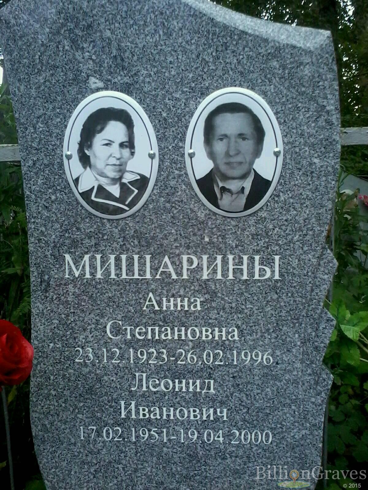 Мишарина Анна Степановна