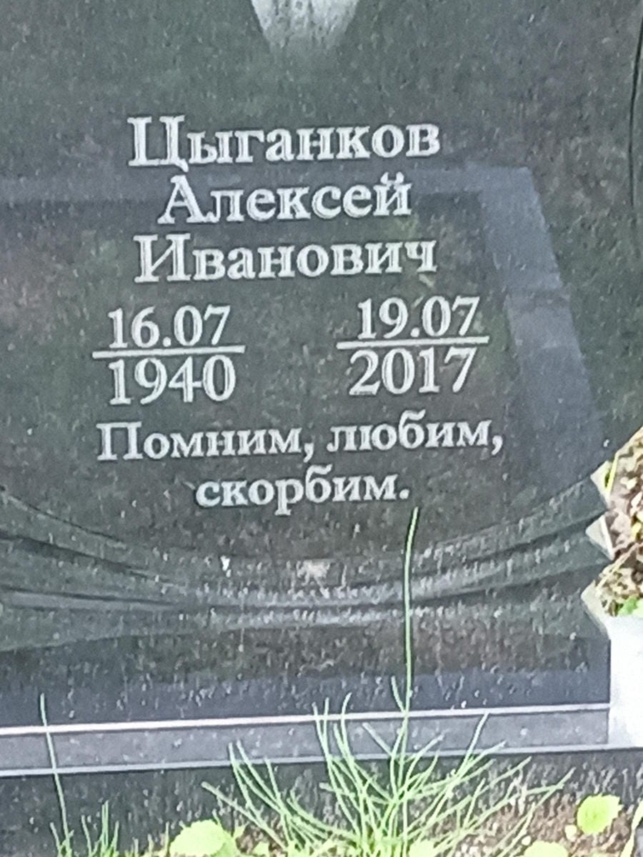 Цыганков Алексей Иванович