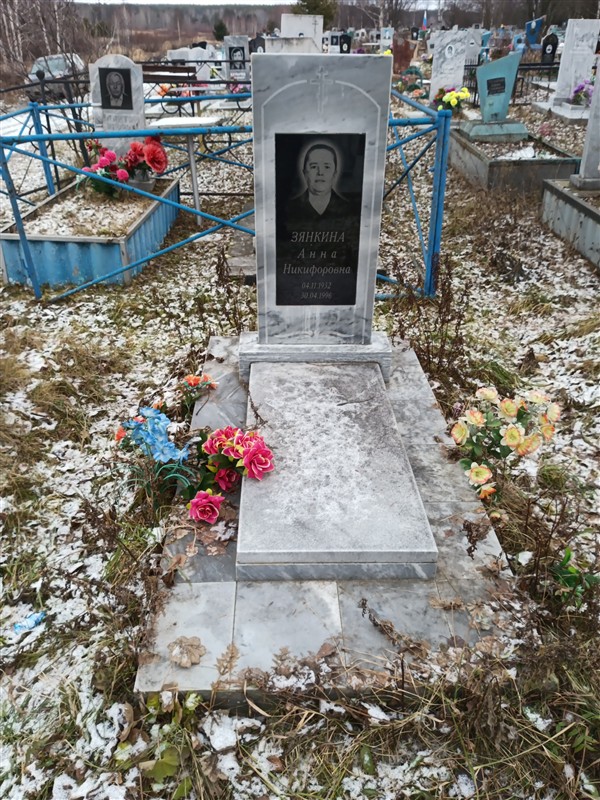 Зянкина Анна Никифоровна