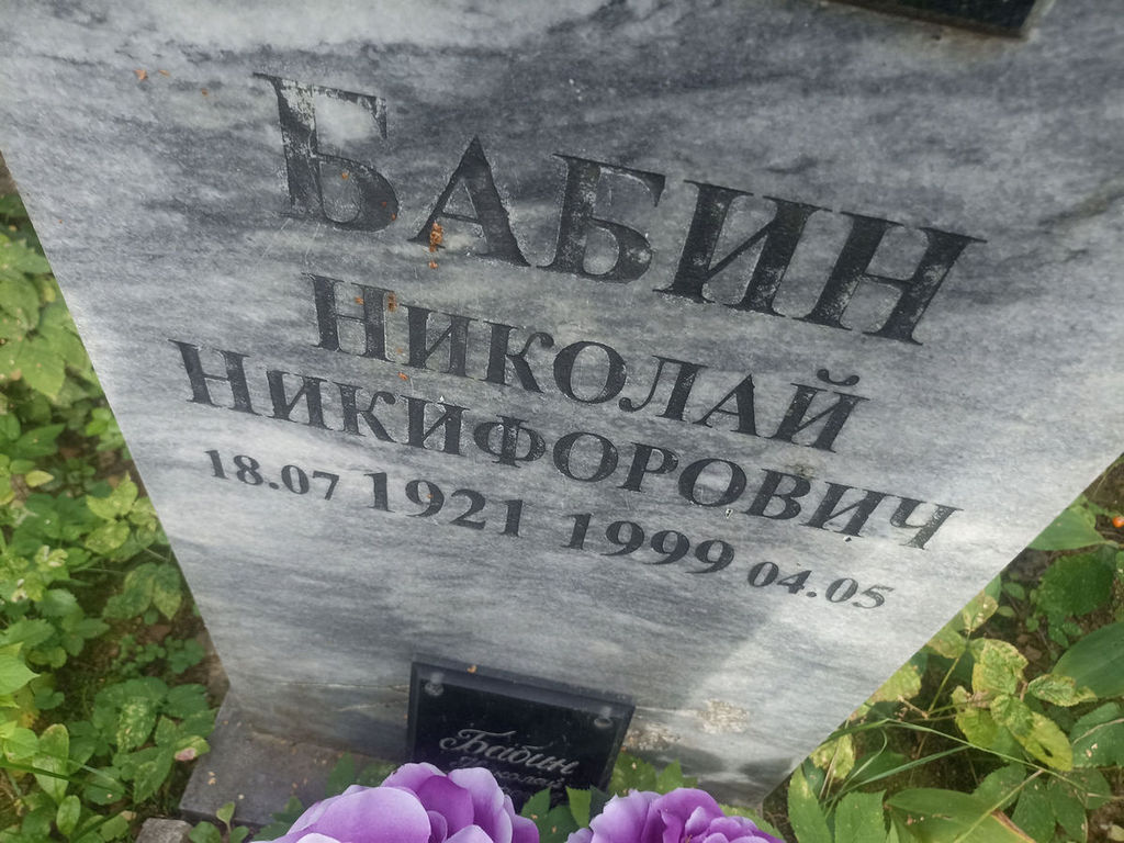 Бабин Николай Никифорович