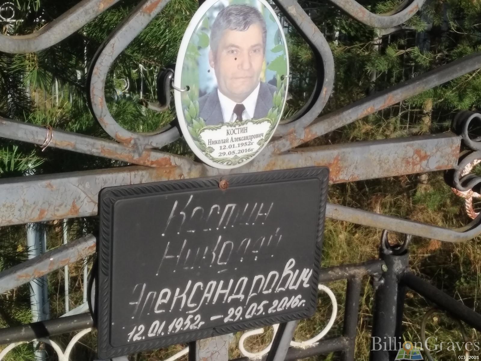 Костин Николай Александрович