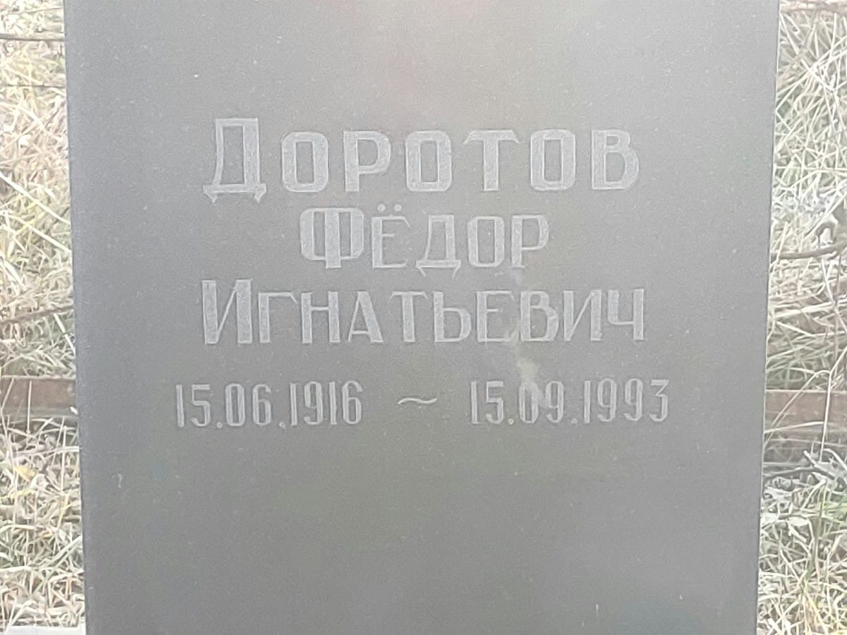 Доротов Фёдор Игнатьевич
