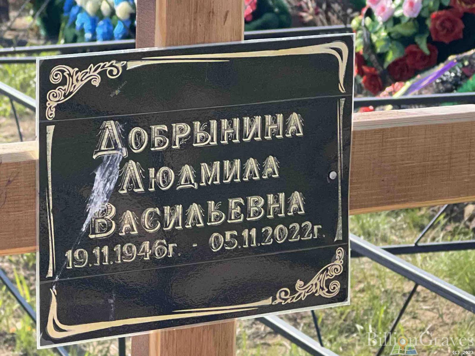Добрынина Людмила Васильевна