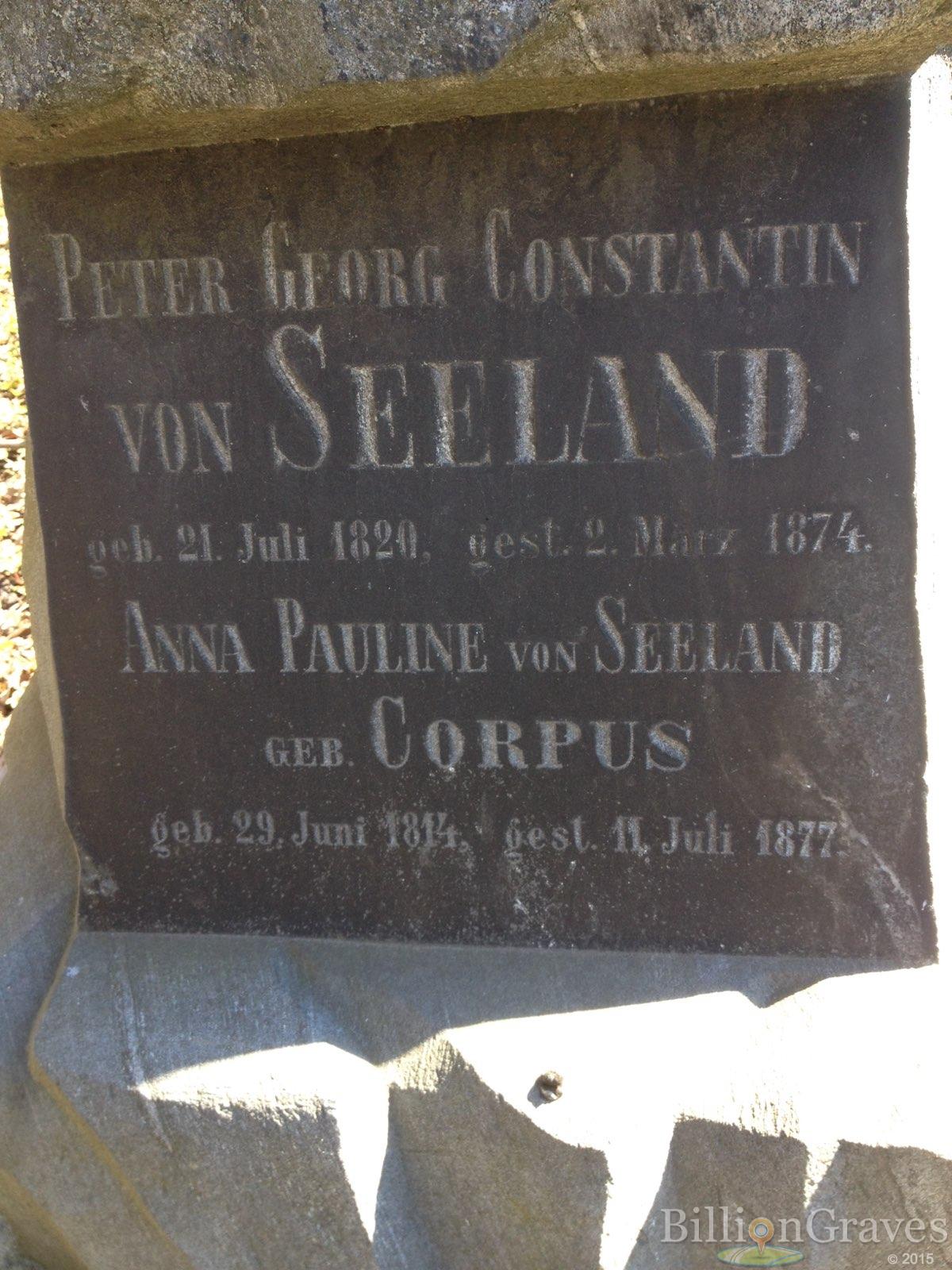 von Seeland Peter Georg