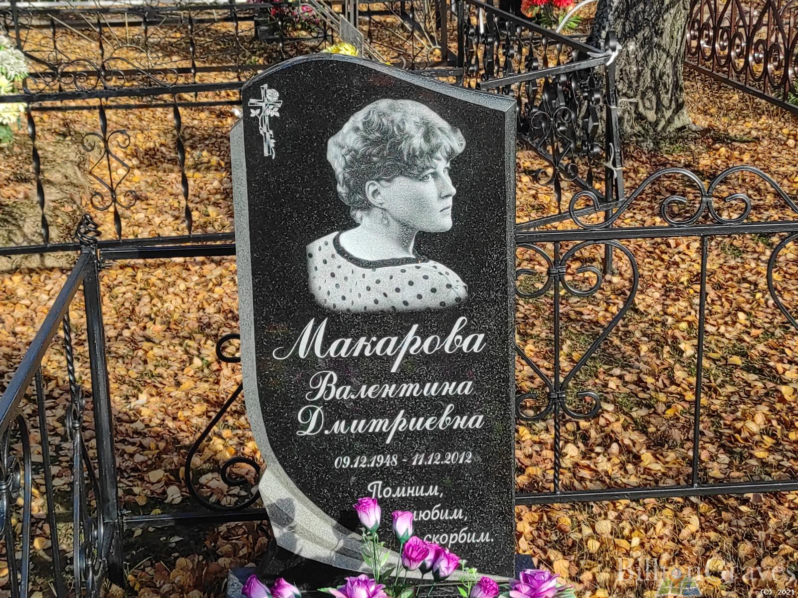 Макарова Валентина Дмитриевна