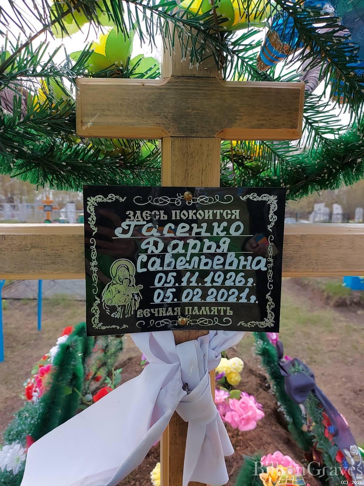 Гасенко Дарья Савельевна