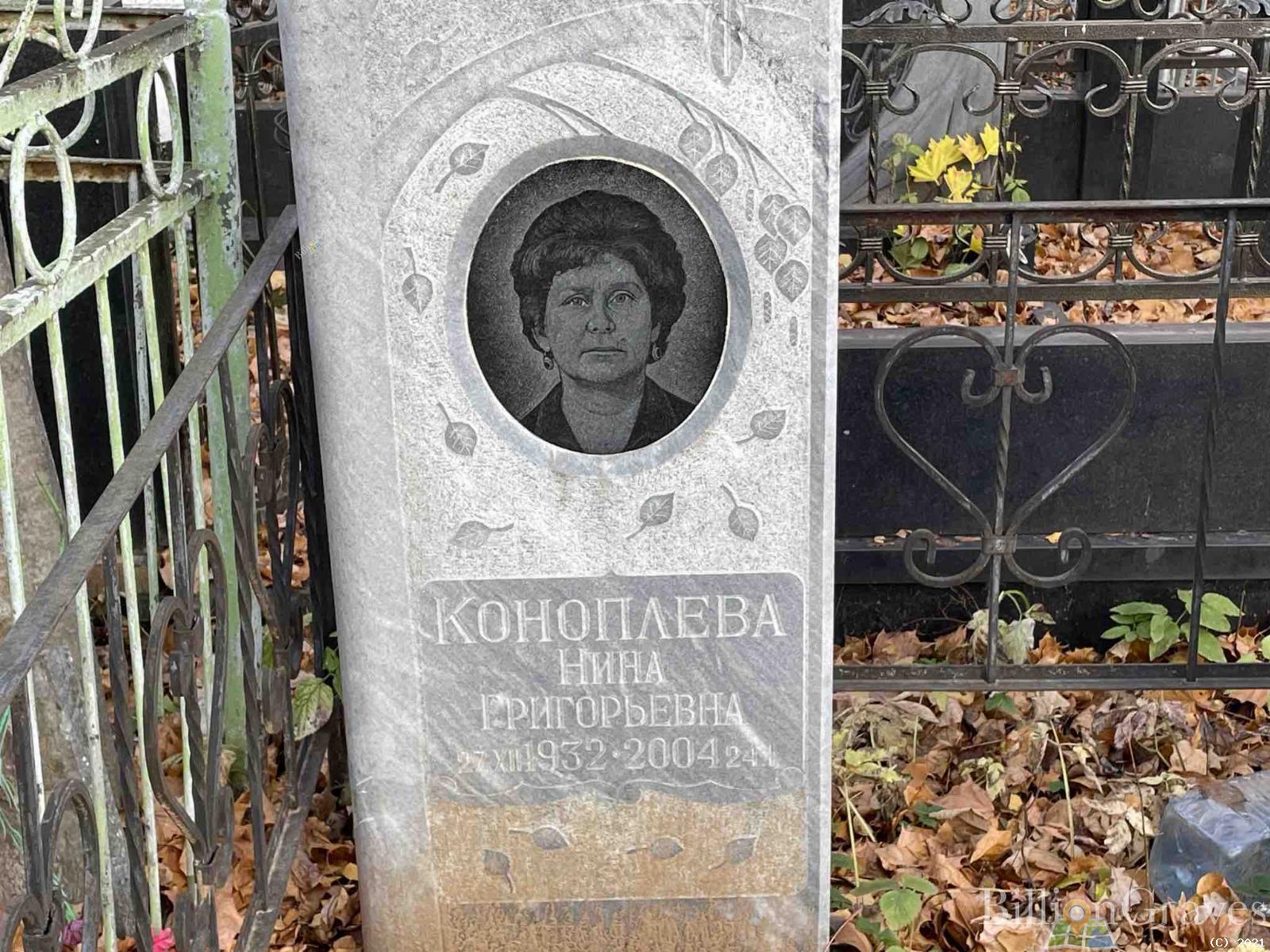 Коноплева Нина Григорьевна